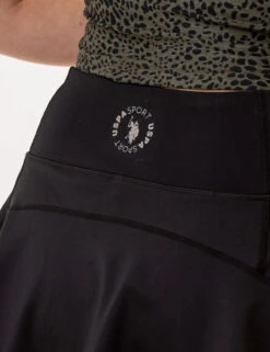 U.S. Polo Assn. USPA SPORT TENNIS SKIRT 31 U.S. Polo Assn. USPA SPORT TENNIS SKIRT -Modern Wear Shop 2161815J BLCK 3801