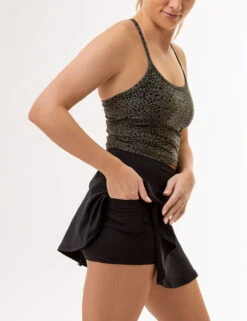 U.S. Polo Assn. USPA SPORT TENNIS SKIRT 30 U.S. Polo Assn. USPA SPORT TENNIS SKIRT -Modern Wear Shop 2161815J BLCK 3802