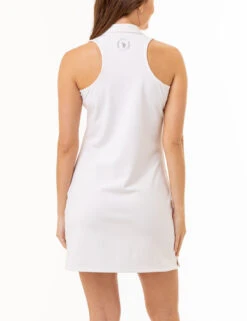 U.S. Polo Assn. USPA SPORT RACER BACK TENNIS DRESS -Modern Wear Shop 2161825J WHIT 3574