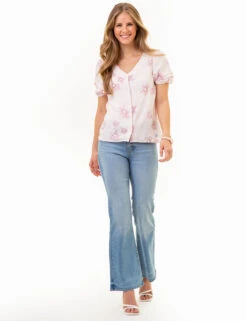 U.S. Polo Assn. HIGH RISE FLARE JEANS -Modern Wear Shop 216198LV LTWS 86021