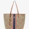 U.S. Polo Assn. SIGNATURE TOTE BAG -Modern Wear Shop 27A115AA KHKI 16995