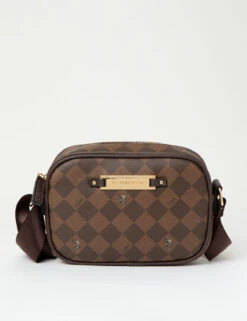 U.S. Polo Assn. CLASSIC ZIP PRINTED CROSSBODY BAG 20 U.S. Polo Assn. CLASSIC ZIP PRINTED CROSSBODY BAG -Modern Wear Shop 27A181AA CHBR 71179