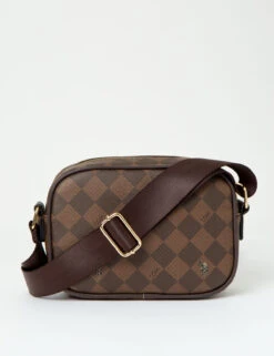 U.S. Polo Assn. CLASSIC ZIP PRINTED CROSSBODY BAG 22 U.S. Polo Assn. CLASSIC ZIP PRINTED CROSSBODY BAG -Modern Wear Shop 27A181AA CHBR 71181