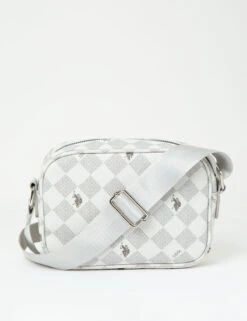 U.S. Polo Assn. CLASSIC ZIP PRINTED CROSSBODY BAG 16 U.S. Polo Assn. CLASSIC ZIP PRINTED CROSSBODY BAG -Modern Wear Shop 27A181AA GREY 71199