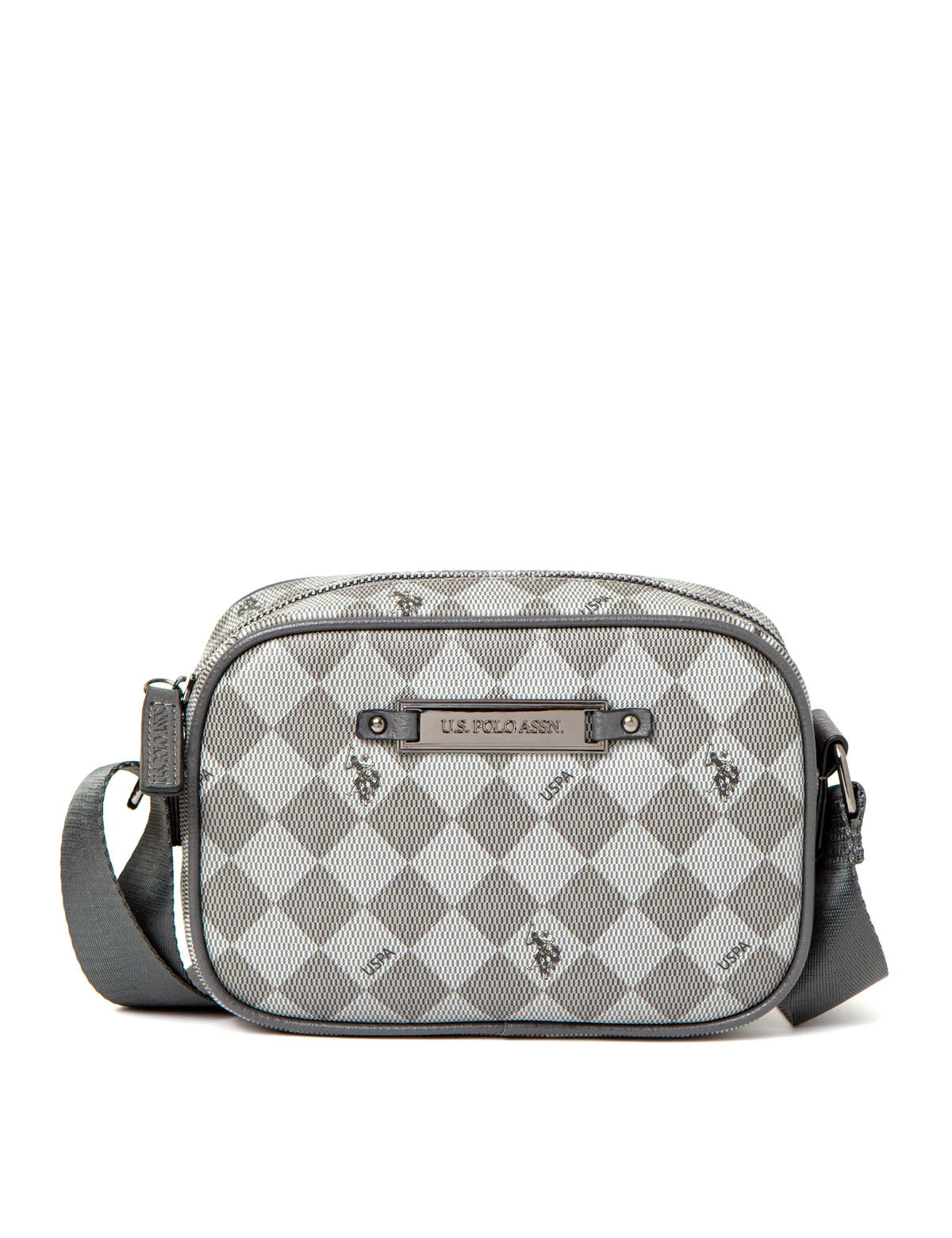 U.S. Polo Assn. CLASSIC ZIP PRINTED CROSSBODY BAG 3 U.S. Polo Assn. CLASSIC ZIP PRINTED CROSSBODY BAG