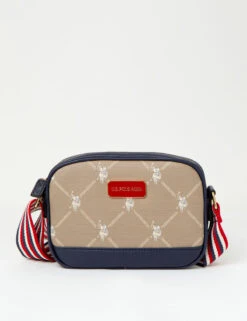 U.S. Polo Assn. CLASSIC SIGNATURE PRINT CROSSBODY BAG