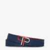 U.S. Polo Assn. LADIES 30MM ENAMEL REVERSIBLE DOUBLE P BELT