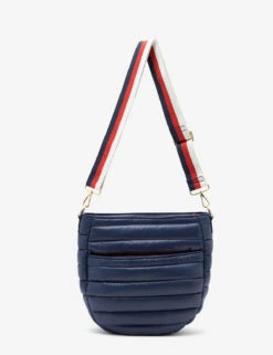 U.S. Polo Assn. QUILTED HOBO CROSSBODY BAG -Modern Wear Shop 27A212AA NAVY 11374