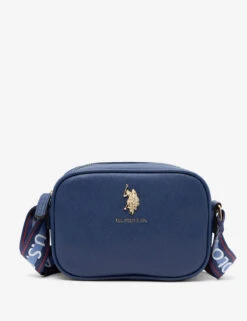 U.S. Polo Assn. CLASSIC ZIP CROSSBODY BAG -Modern Wear Shop 27A228AA NAVY 11216
