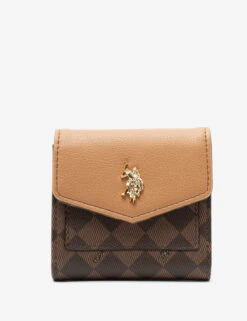 U.S. Polo Assn. DIAMOND SMALL FLAP WALLET