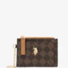 U.S. Polo Assn. DIAMOND CARD CASE 2 U.S. Polo Assn. DIAMOND CARD CASE -Modern Wear Shop 27A242AA BRWN 11542