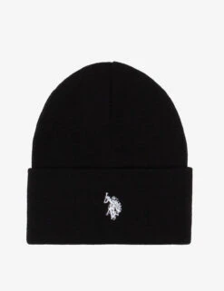 U.S. Polo Assn. MENS CLASSIC LOGO BEANIE -Modern Wear Shop 27A268AA BLCK 2001