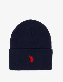 U.S. Polo Assn. MENS CLASSIC LOGO BEANIE -Modern Wear Shop 27A268AA CLNV 2002