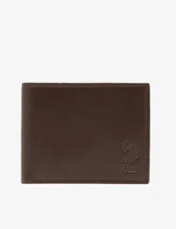 U.S. Polo Assn. MENS LEATHER BIFOLD WALLET -Modern Wear Shop 27A274AA BRON 4010