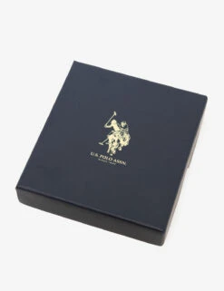 U.S. Polo Assn. MENS LEATHER TRIFOLD WALLET -Modern Wear Shop 27A275AA BRON 3956