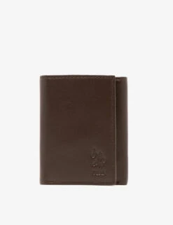 U.S. Polo Assn. MENS LEATHER TRIFOLD WALLET -Modern Wear Shop 27A275AA BRON 4009