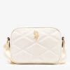 U.S. Polo Assn. QUILTED CROSSBODY BAG -Modern Wear Shop 27A277AA WHIT 0967