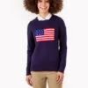 U.S. Polo Assn. USPA FLAG CREW NECK SWEATER 1 U.S. Polo Assn. USPA FLAG CREW NECK SWEATER -Modern Wear Shop 321008C EVBL 72773