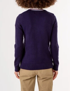 U.S. Polo Assn. USPA FLAG CREW NECK SWEATER -Modern Wear Shop 321008C EVBL 72778