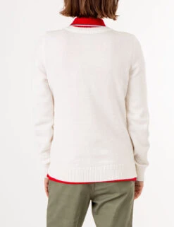 U.S. Polo Assn. USPA FLAG CREW NECK SWEATER -Modern Wear Shop 321008C VLPR 72792