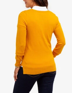 U.S. Polo Assn. SOFT TOUCH V-NECK SWEATER -Modern Wear Shop 321025C1D DUTG 64427