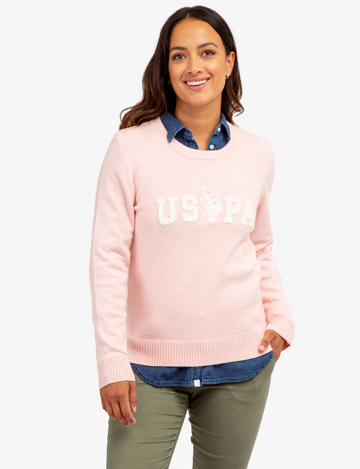 U.S. Polo Assn. USPA LOGO CREW NECK SWEATER 3 U.S. Polo Assn. USPA LOGO CREW NECK SWEATER