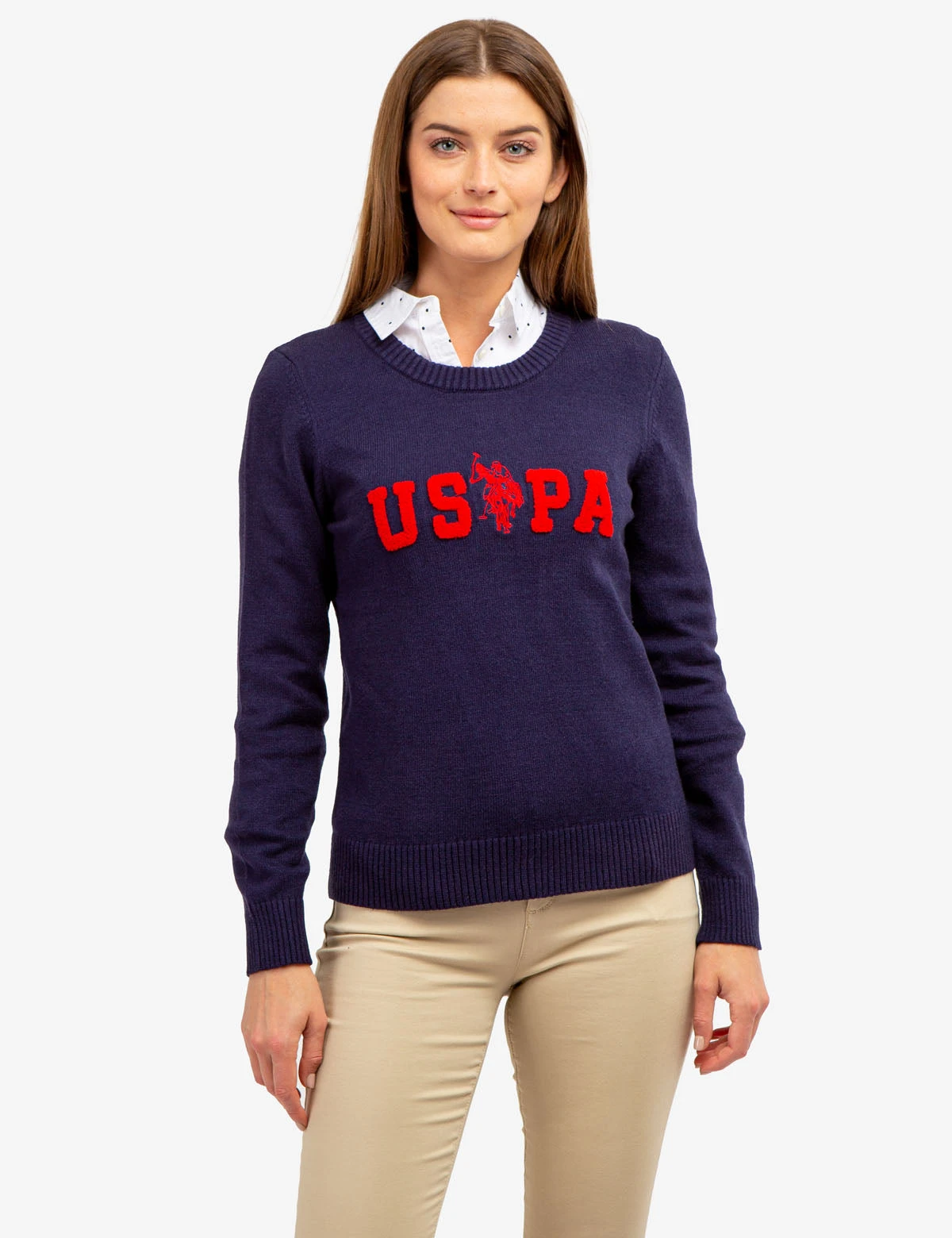 U.S. Polo Assn. USPA LOGO CREW NECK SWEATER 6 U.S. Polo Assn. USPA LOGO CREW NECK SWEATER - Image 4