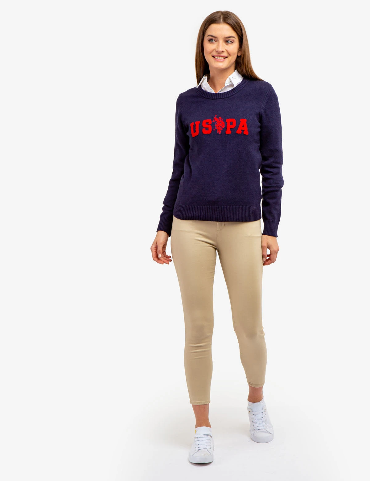 U.S. Polo Assn. USPA LOGO CREW NECK SWEATER 7 U.S. Polo Assn. USPA LOGO CREW NECK SWEATER - Image 5