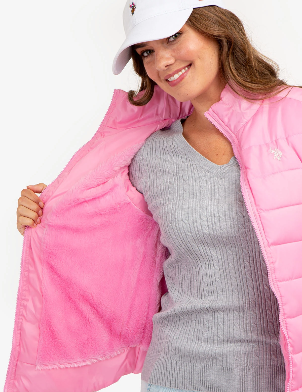 U.S. Polo Assn. COZY FUR LINED VEST 18 U.S. Polo Assn. COZY FUR LINED VEST - Image 16