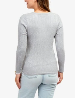 U.S. Polo Assn. SOFT CABLE V-NECK SWEATER -Modern Wear Shop 321042C1D HGTY 64419