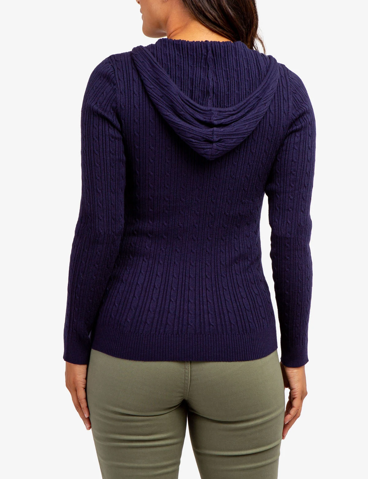 U.S. Polo Assn. SOFT CABLE ZIP UP SWEATER WITH HOOD 17 U.S. Polo Assn. SOFT CABLE ZIP UP SWEATER WITH HOOD - Image 15