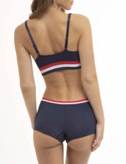 U.S. Polo Assn. 2 PACK SIGNATURE STRIPE BRALETTES WITH REMOVEABLE PADS -Modern Wear Shop 5PKBL742 2PKBRA3005 CLNV 3359 32b61c68 b4dc 4636 a493 18b53af373c3