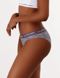 U.S. Polo Assn. 5PK MICROFIBER HI-CUT BIKINIS -Modern Wear Shop 5PKHC1061 77454