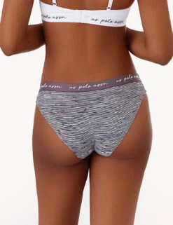 U.S. Polo Assn. 5PK MICROFIBER HI-CUT BIKINIS -Modern Wear Shop 5PKHC1061 77457copy