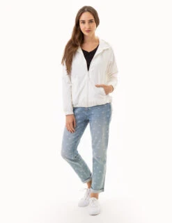 U.S. Polo Assn. METALLIC LOGO WINDBREAKER 30 U.S. Polo Assn. METALLIC LOGO WINDBREAKER -Modern Wear Shop 621011PP WHITE 6524