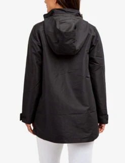 U.S. Polo Assn. ZIP FRONT RAINCOAT -Modern Wear Shop 621014PA BLCK 63991