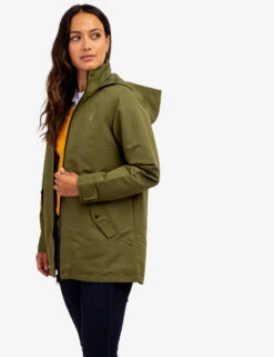 U.S. Polo Assn. ZIP FRONT RAINCOAT -Modern Wear Shop 621014PA CYOL 64435