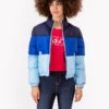 U.S. Polo Assn. CROPPED COLORBLOCK PUFFER JACKET 1 U.S. Polo Assn. CROPPED COLORBLOCK PUFFER JACKET -Modern Wear Shop 621029PT CLNV 72523