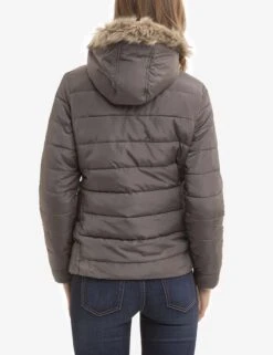 U.S. Polo Assn. COZY FAUX FUR HOOEDED PUFFER JACKET -Modern Wear Shop 621065PT CSRK 4080