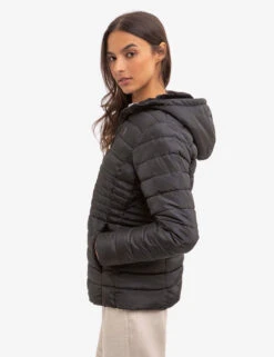 U.S. Polo Assn. COZY QUILTED HOODED PUFFER JACKET 18 U.S. Polo Assn. COZY QUILTED HOODED PUFFER JACKET -Modern Wear Shop 621066PP BLCK 16589