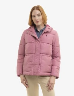 U.S. Polo Assn. COZY PUFFER JACKET WITH PATCH POCKET