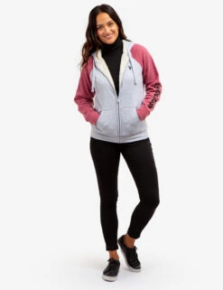 U.S. Polo Assn. RAGLAN COLORBLOCK SHERPA HOODIE 11 U.S. Polo Assn. RAGLAN COLORBLOCK SHERPA HOODIE -Modern Wear Shop 622013PS LTGY 65430