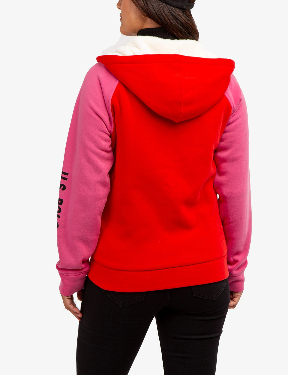U.S. Polo Assn. RAGLAN COLORBLOCK SHERPA HOODIE 10 U.S. Polo Assn. RAGLAN COLORBLOCK SHERPA HOODIE - Image 8
