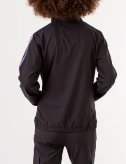U.S. Polo Assn. STRETCH WOVEN SIDE TAPE TRACK JACKET -Modern Wear Shop 622014S6 BLCK 72914