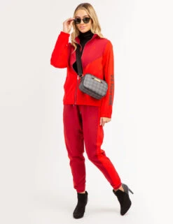 U.S. Polo Assn. STRETCH WOVEN TRACK JACKET -Modern Wear Shop 622015S6 UVRD 66506