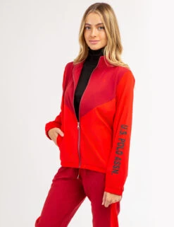 U.S. Polo Assn. STRETCH WOVEN TRACK JACKET -Modern Wear Shop 622015S6 UVRD 66538