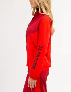 U.S. Polo Assn. STRETCH WOVEN TRACK JACKET -Modern Wear Shop 622015S6 UVRD 66539