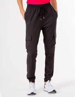 U.S. Polo Assn. STRETCH WOVEN CARGO JOGGERS -Modern Wear Shop 623016S5 BLCK 72810
