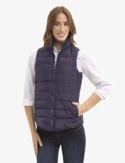 U.S. Polo Assn. COZY FUR LINED VEST 32 U.S. Polo Assn. COZY FUR LINED VEST -Modern Wear Shop 629598PT EVBL 4337