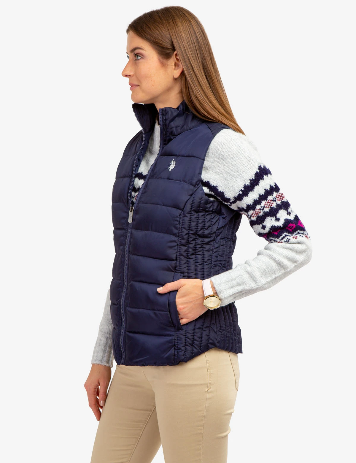 U.S. Polo Assn. COZY FUR LINED VEST 11 U.S. Polo Assn. COZY FUR LINED VEST - Image 9